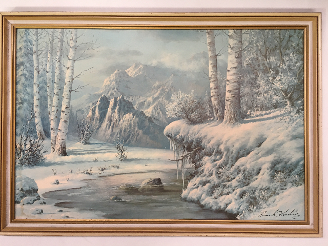 ARTWORK, Landscape (Large) - Snowy River